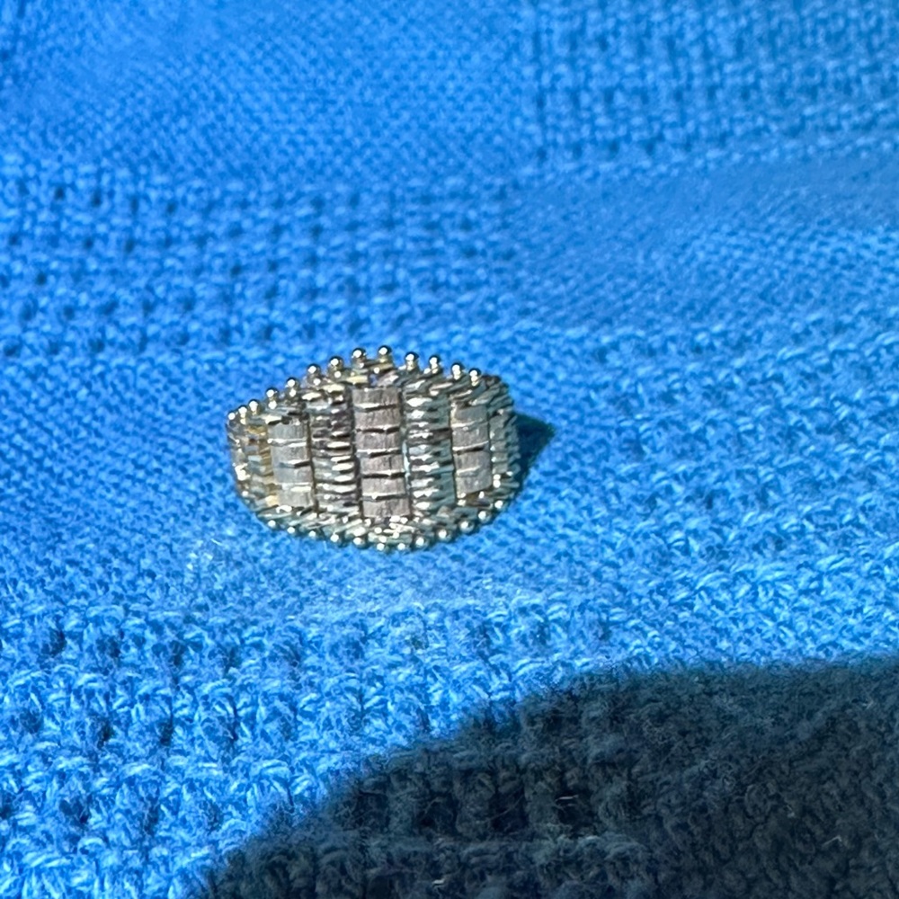 Imperial Gold Solid 14kt Gold Woven Ring Size 7